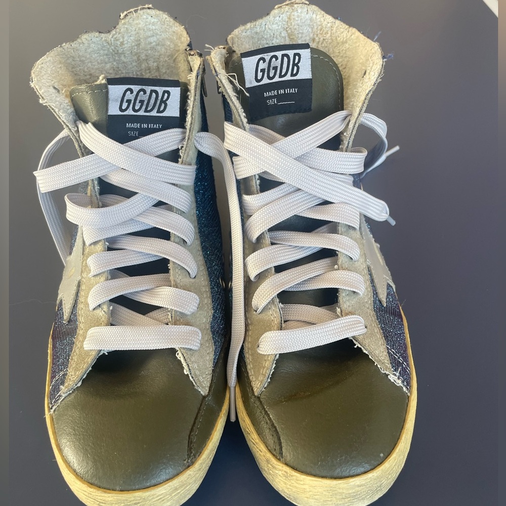 Golden Goose High Top Printed Sneakers - Picture 3 of 7